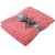 Плед 'Yelix', флис 280 гр/м2, размер 120*160 см, цвет красный меланж, Цвет: красный, белый, изображение 3