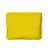 Подушка  надувная дорожная в футляре, желтый, 43,5х27,5 см, твил, шелкография, Цвет: желтый, изображение 5