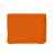 Подушка надувная дорожная в футляре, оранжевый, 43,5х27,5 см, твил, шелкография, Цвет: оранжевый, изображение 4