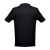 Рубашка-поло мужская ADAM, черный, S, 100% хлопок, плотность 195 г/м2, Цвет: черный, Размер: S, изображение 2