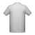 Рубашка-поло мужская ADAM, серый меланж, S, 85% хлопок, 15% вискоза, плотность 195 г/м2, Цвет: серый меланж, Размер: S, изображение 2