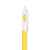 LEVEL, ручка шариковая, желтый, пластик, Цвет: желтый, белый, изображение 2