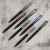 M1, ручка шариковая, черный/серебристый, пластик, металл, софт-покрытие, Цвет: серебристый, черный, изображение 3