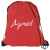 Рюкзак 'Promo', красный, 33х38,5х1см, полиэстер, шелкография, Цвет: красный, изображение 3
