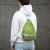 Рюкзак мешок со светоотражающей полосой RAY, зелёный, 35*41 см, полиэстер 210D, Цвет: зеленый, изображение 7