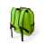 Рюкзак 'FABAX', ярко-зеленый, 38 x 28 x 12  см, 100% переработанный полиэстер 600D, Цвет: серый, изображение 2