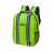 Рюкзак 'FABAX', ярко-зеленый, 38 x 28 x 12  см, 100% переработанный полиэстер 600D, Цвет: серый, изображение 3