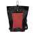 Рюкзак Fab, красный/чёрный, 47 x 27 см, 100% полиэстер 210D, Цвет: красный, Размер: 46 x 27 см, изображение 2