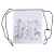Рюкзак для раскрашивания WIZZY с восковыми мелками (5шт), 25х30см, нетканый материал, Цвет: белый, изображение 2