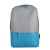 Рюкзак 'Beam', серый/голубой, 44х30х10 см, ткань верха: 100% полиамид, подкладка: 100% полиэстер, Цвет: серый, голубой, Размер: 40*30*10 см, изображение 2