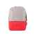 Рюкзак 'Beam mini', серый/красный, 38х26х8 см, ткань верха: 100% полиамид, под-ка: 100% полиэстер, Цвет: серый, красный, изображение 2