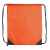Рюкзак мешок с укреплёнными уголками BY DAY, оранжевый, 35*41 см, полиэстер 210D, Цвет: оранжевый, изображение 2