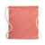 Рюкзак KONIM, красный, 42x38 см, 100% переработанный хлопок, 120 г/м2, Цвет: красный, изображение 2