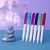 Ручка шариковая Zen, белый/фиолетовый, пластик, Цвет: фиолетовый, белый, изображение 2