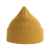 Шапка NELSON в рубчик с отворотом,100%  органический хлопок, горчичный, Цвет: желтый, изображение 2