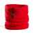 Шапка-шарф с утяжкой 'Articos', 24,5 x 25,5 см, красный, флис, 200 гр/м2, Цвет: красный, изображение 2