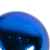 Шар новогодний Gloss, диаметр 8 см., пластик, синий, Цвет: синий, изображение 10