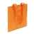 Сумка для покупок из хлопка 'Eco', оранжевый, 38х42 см, длина ручек 70 см., изображение 2