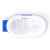 Светоотражатель с фонариком на клипсе HESPAR, синий, пластик, Цвет: синий, изображение 4