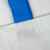 Сумка START, белая с синими ручками,  100% х/б, 220 г/м2, Цвет: синий, белый, Размер: 36,5х35 длина ручек 70см, дно 5 см, изображение 4