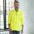 Толстовка мужская флисовая 'COPENHAGEN' ,желтый неон, L, 100% полиэстер, 185 г/м2, Цвет: неоновый желтый, Размер: L, изображение 3