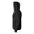 Толстовка мужская на молнии с капюшоном EVEREST, черный, S, 50 % хлопок, 50% полиэстер, 260 г/м2, Цвет: черный, Размер: S, изображение 3