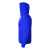 Толстовка мужская с капюшоном SELEN, ярко-синий, S, 50 % хлопок, 50% полиэстер, 260 г/м2, Цвет: ярко-синий, Размер: S, изображение 3
