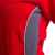 Толстовка женская 'MESSINA', красный, серый_ S,  Италия, 80% х/б, 20% п/э, 280г/м2, Цвет: красный, серый, Размер: S, изображение 3