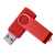 USB flash-карта DOT (16Гб), красный, 5,8х2х1,1см, пластик, металл, Цвет: красный, изображение 2