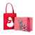 Набор подарочный NEWSPIRIT: сумка, свечи, плед, украшение, красный, Цвет: красный, изображение 2