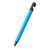 N5 soft, ручка шариковая, голубой/черный, пластик,soft-touch, подставка для смартфона, Цвет: голубой, черный, изображение 2