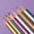 Набор цветных карандашей METALLIC, 6 цветов, дерево, картон, изображение 2