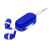Наушники со светоотражателем и держателем RASUM, синий, 2х8,6х2,6 см, пластик, Цвет: синий, изображение 3