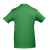 Футболка мужская с контрастной отделкой Madison 170, насыщенный зеленый/белый, размер XL, Цвет: ярко-зеленый, Размер: XL, изображение 2