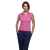 Рубашка поло женская без пуговиц Pretty 220, ярко-розовая G_1835.561, Цвет: розовый, Размер: S, изображение 4