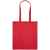Холщовая сумка Basic 105, красная, Цвет: красный, Размер: 38х42 см, изображение 3