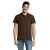 Рубашка поло мужская Summer 170 темно-коричневая (шоколад), размер XL, Цвет: коричневый, Размер: XL, изображение 4