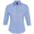 Рубашка женская с рукавом 3/4 Effect 140 голубая, размер S, Цвет: голубой, Размер: S