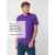 Рубашка поло мужская Summer 170 темно-фиолетовая, размер XXL, Цвет: фиолетовый, Размер: XXL, изображение 4