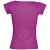 Футболка женская с глубоким вырезом Melrose 150 темно-розовая (фуксия), размер S, Цвет: фуксия, Размер: S, изображение 2