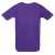 Футболка унисекс Sporty 140 темно-фиолетовая, размер S, Цвет: фиолетовый, Размер: XXS, изображение 2