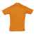 Рубашка поло мужская Prescott Men 170, оранжевая G_6086.202, Цвет: оранжевый, Размер: M, изображение 2
