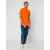 Рубашка поло мужская Virma light, оранжевая, размер S, Цвет: оранжевый, Размер: S, изображение 9
