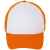 Бейсболка Bubble, оранжевый неон с белым, Цвет: оранжевый, Размер: 56-58, изображение 2