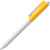 Ручка шариковая Hint Special, белая с желтым, Цвет: желтый, Размер: 14х1 см, изображение 2