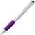 Ручка шариковая Grip, белая с фиолетовым, Цвет: фиолетовый, Размер: 13, изображение 3