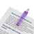 Ручка шариковая Bento, белая с фиолетовым, Цвет: фиолетовый, Размер: 14, изображение 4