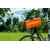 Плед для пикника Comfy, оранжевый, Цвет: оранжевый, Размер: плед: 115х140 с, изображение 8