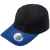 Бейсболка Ben Loyal, черная с синим, Цвет: синий, Размер: 56–58, изображение 2