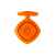Ручка шариковая Prodir DS4 PMM-P, оранжевая, Цвет: оранжевый, Размер: 14x1, изображение 5
